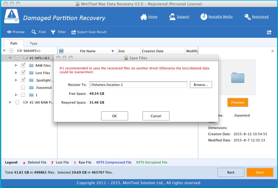 Recover Data from Damaged HFS+ Partition 4