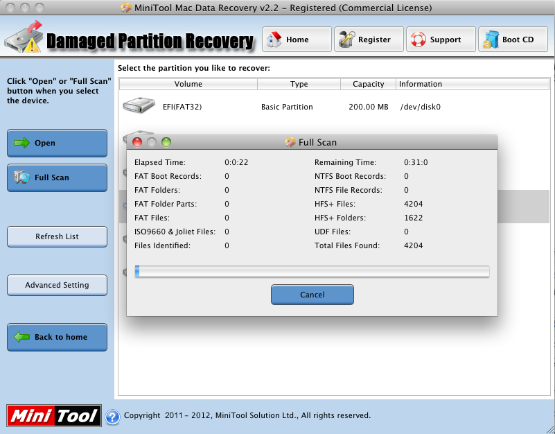 Data Recovery Software Mac Edition Full Scan